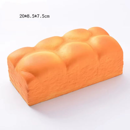 Squishy Food Creative Simulation Bread Toast Donuts Slow Rising Squeeze Stress Relief Toys Spoof Tease People Desktop Decoration