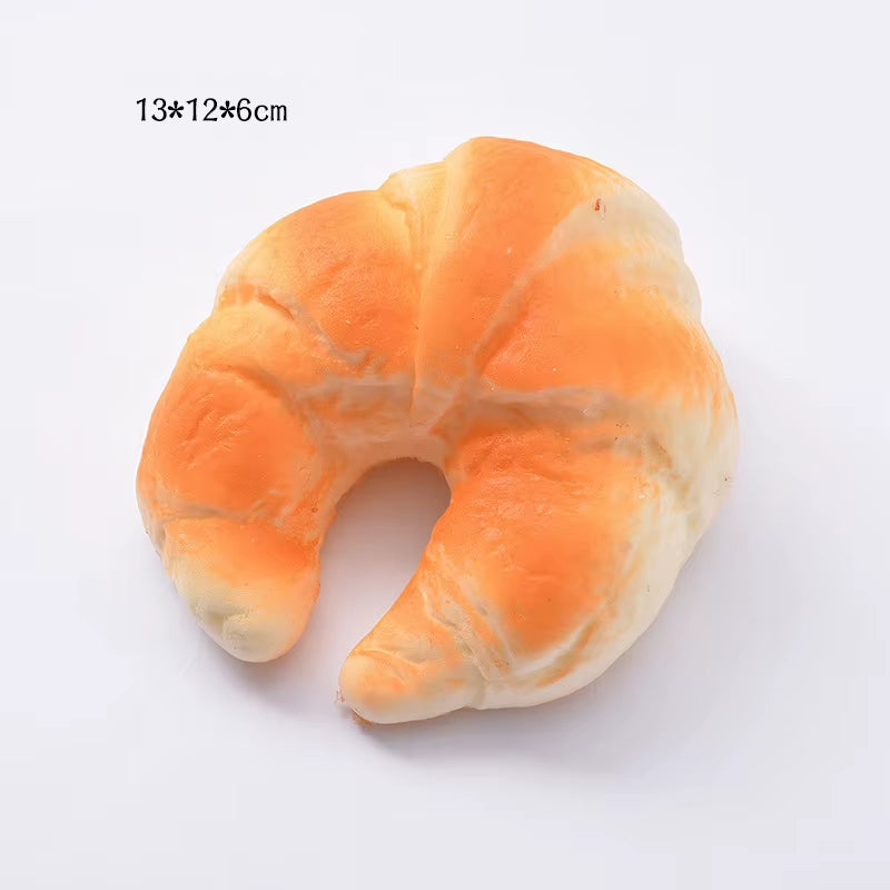 Squishy Food Creative Simulation Bread Toast Donuts Slow Rising Squeeze Stress Relief Toys Spoof Tease People Desktop Decoration